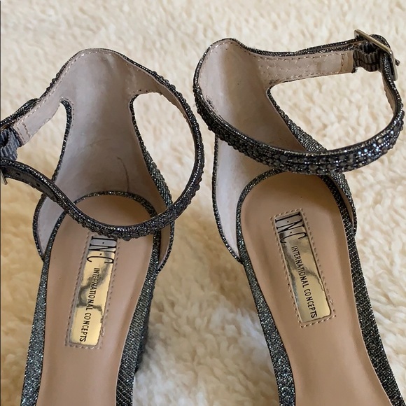INC Rhinestone sandals - Picture 3 of 4